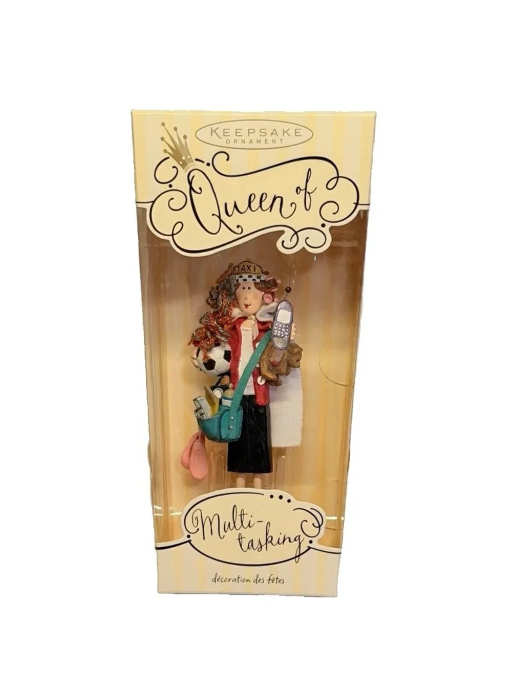 Hallmark Keepsake Queen of Multi-Tasking Soccer Ornament